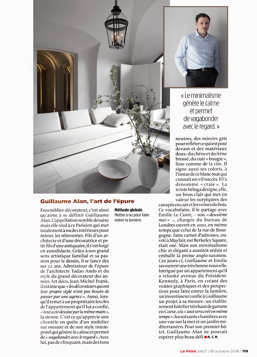 Guillaume Alan — LE POINT FRANCE
