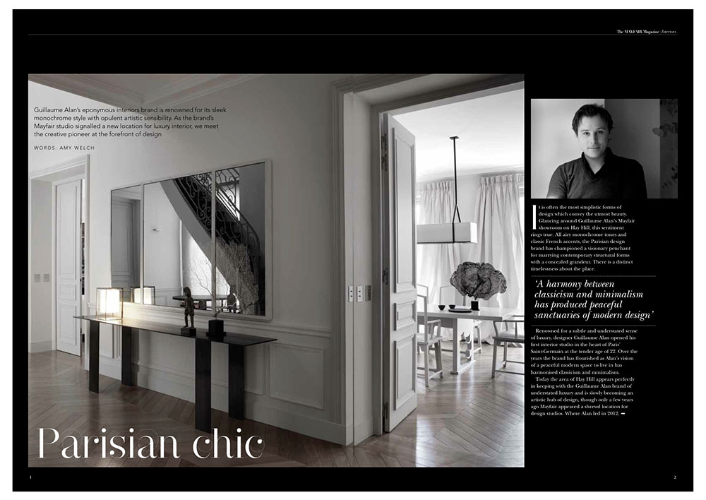 Guillaume Alan — THE MAYFAIR MAGAZINE UK