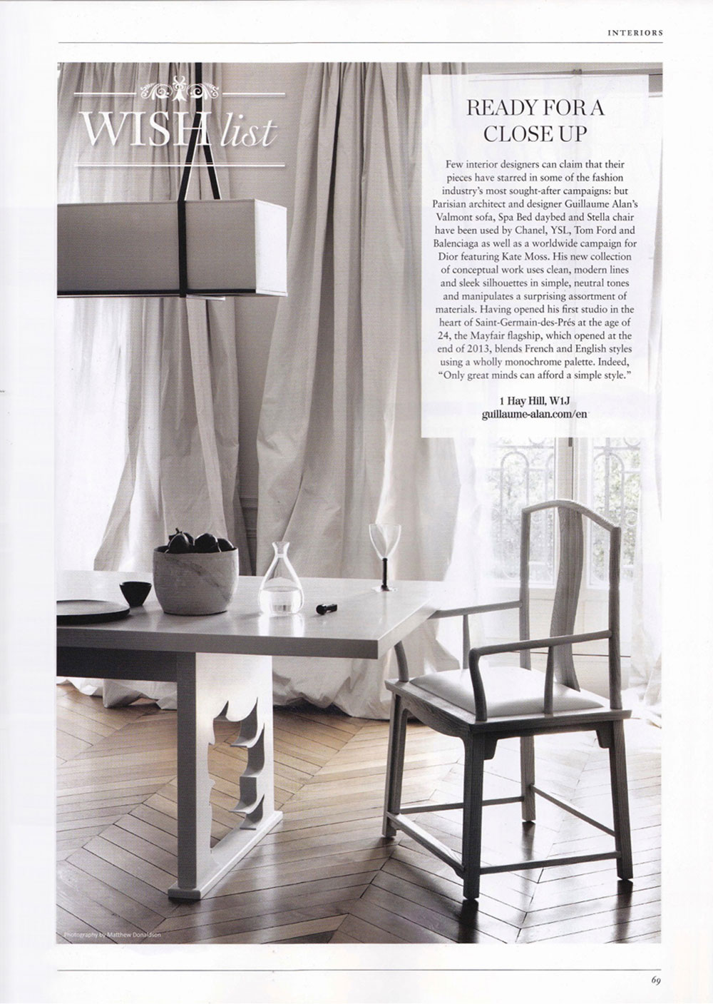 Guillaume Alan — VANTAGE UK