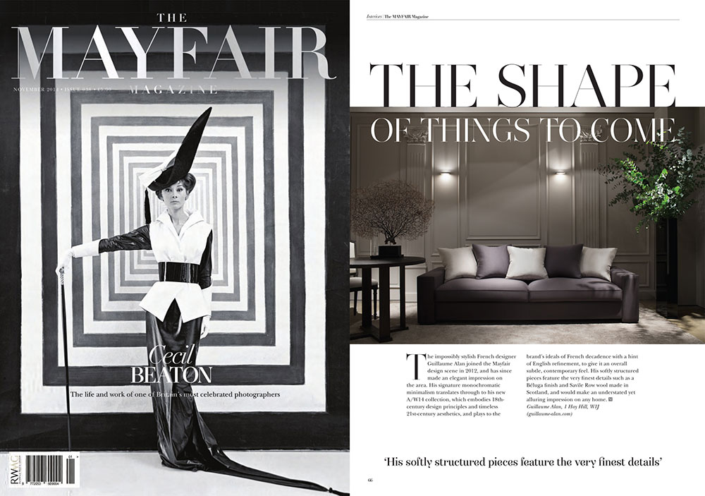 Guillaume Alan — THE MAYFAIR MAGAZINE UK