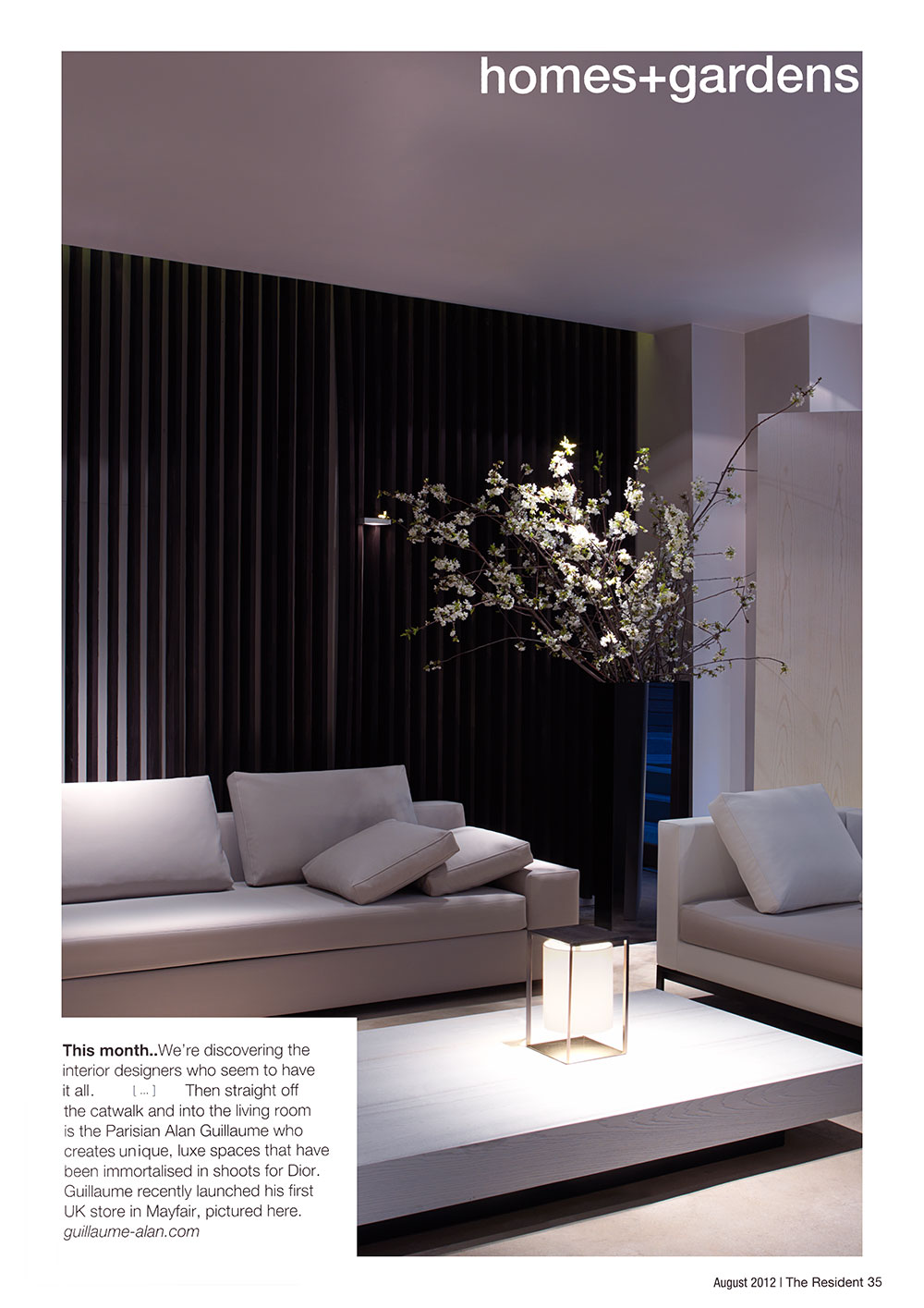 Guillaume Alan — THE MAYFAIR RESIDENT UK